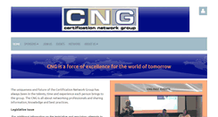Desktop Screenshot of certificationnetworkgroup.org