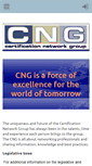 Mobile Screenshot of certificationnetworkgroup.org